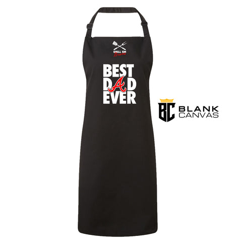 Atlanta Braves Best Dad Ever Apron