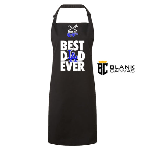 Los Angeles Dodgers Best Dad Ever Apron