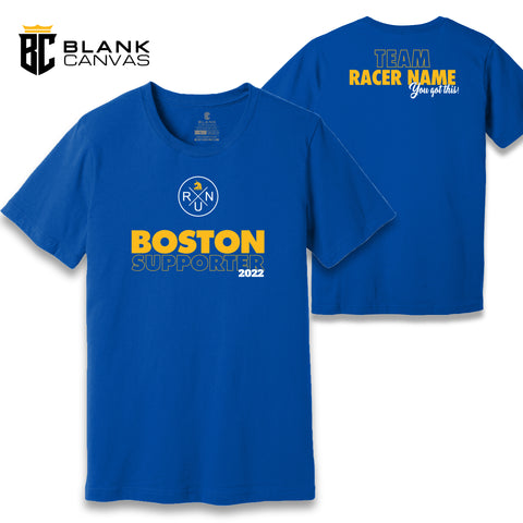 Custom Boston Marathon Supporter T-Shirt