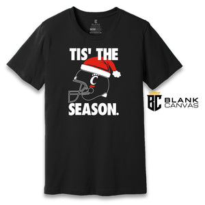 Cincinnati Bearcats Football Holiday Christmas Tis The Season T-Shirt