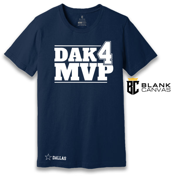 Dallas Cowboys Dak Prescott Graphic T-Shirt Dak 4 MVP