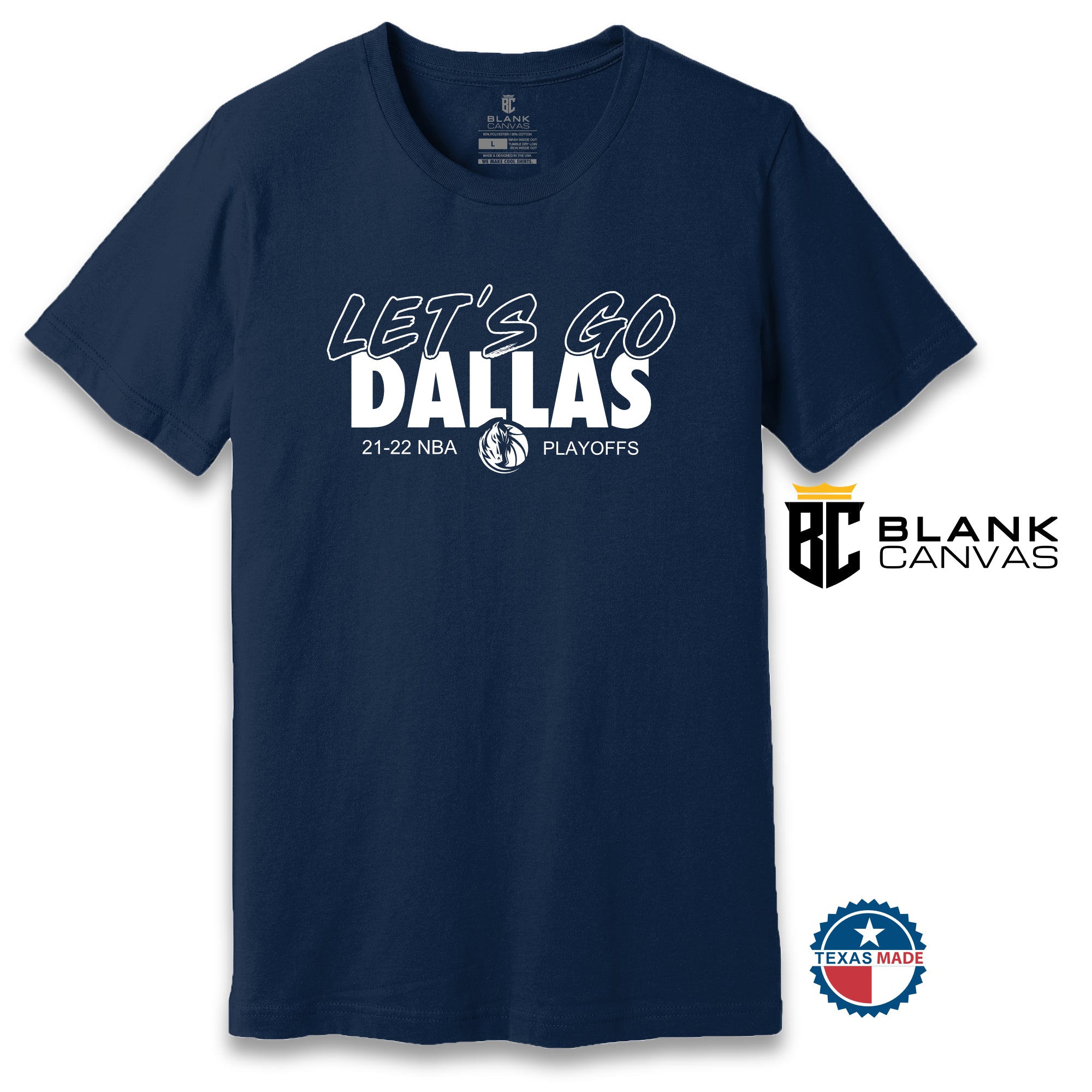 Let's Go Dallas Mavericks Playoff T-Shirt