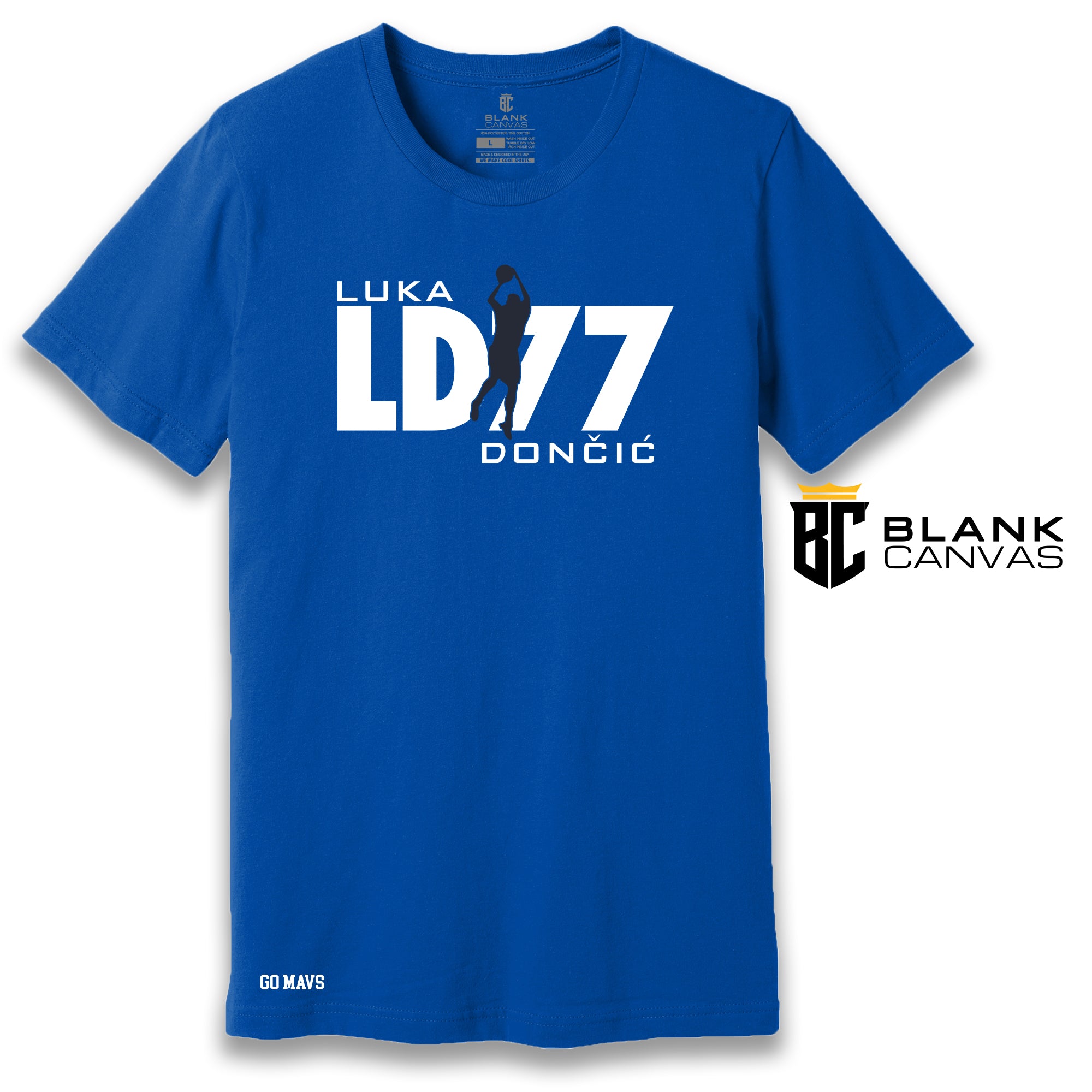 Luka Doncic Dallas Mavericks Playoffs LD77 T-Shirt