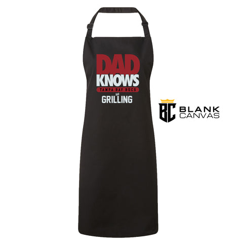 Tampa Bay Buccaneers Funny Grilling Dad Full Size Apron