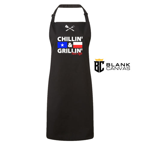 Texas Apron Chillin and Grillin