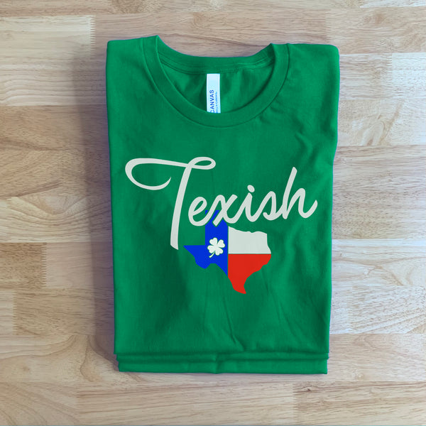 St. Patty's Day Texish Flag T-Shirt